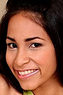 Ruth Medina Spreads Her Lips