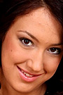Olivia Brown Spreads Her Lips
