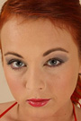 Ellen Moore Removes Red Lingerie