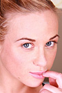Vinna Reed Uses a Pink Toy